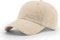 Richardson R55 R65 Garment Washed Twill Cap - Stone - Stone / OSFM