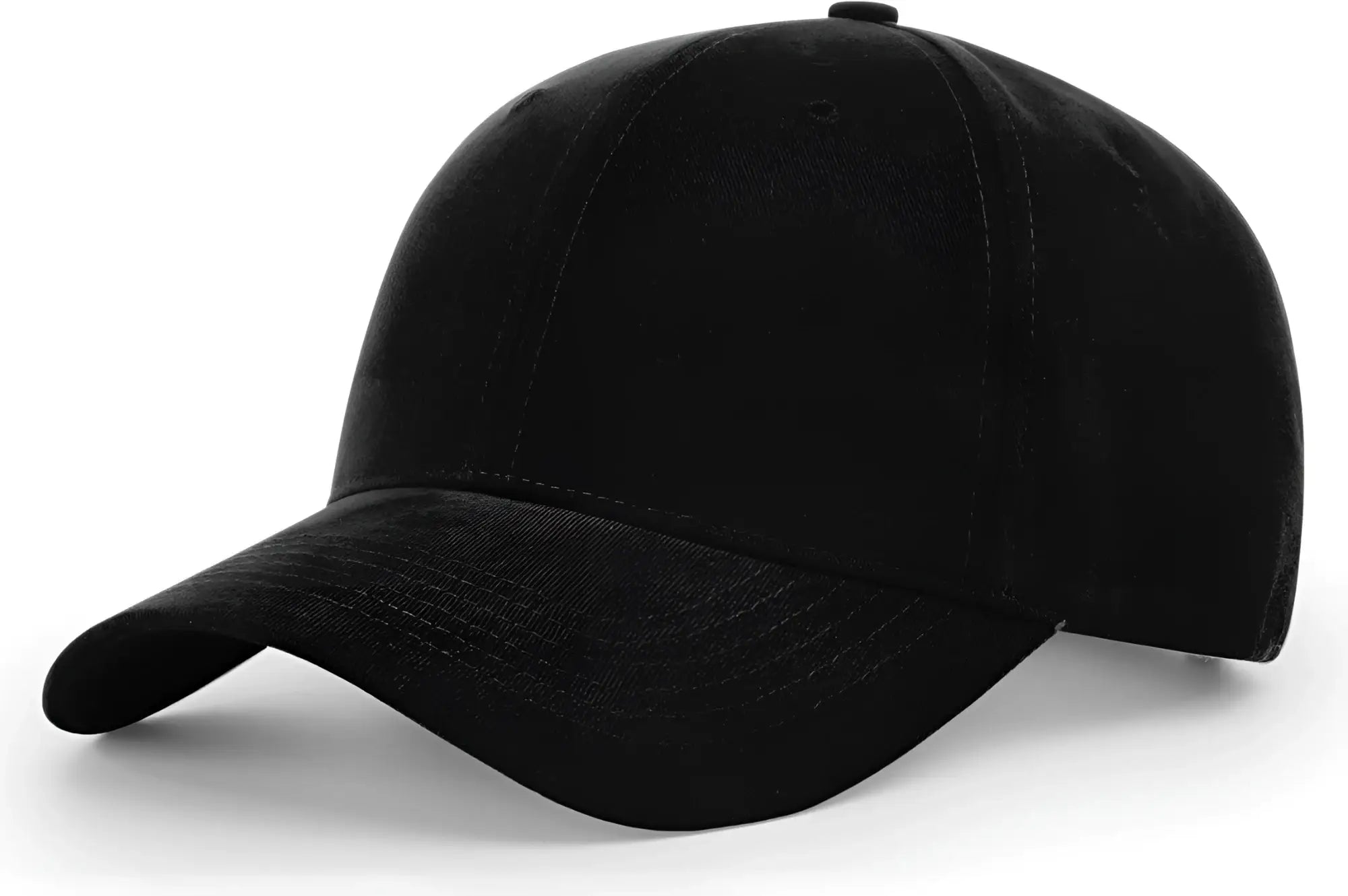 Richardson R75S Casual Twill Cap - Black - Black / OSFM