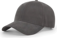Richardson R75S Casual Twill Cap - Charcoal - Dark Gray / OSFM