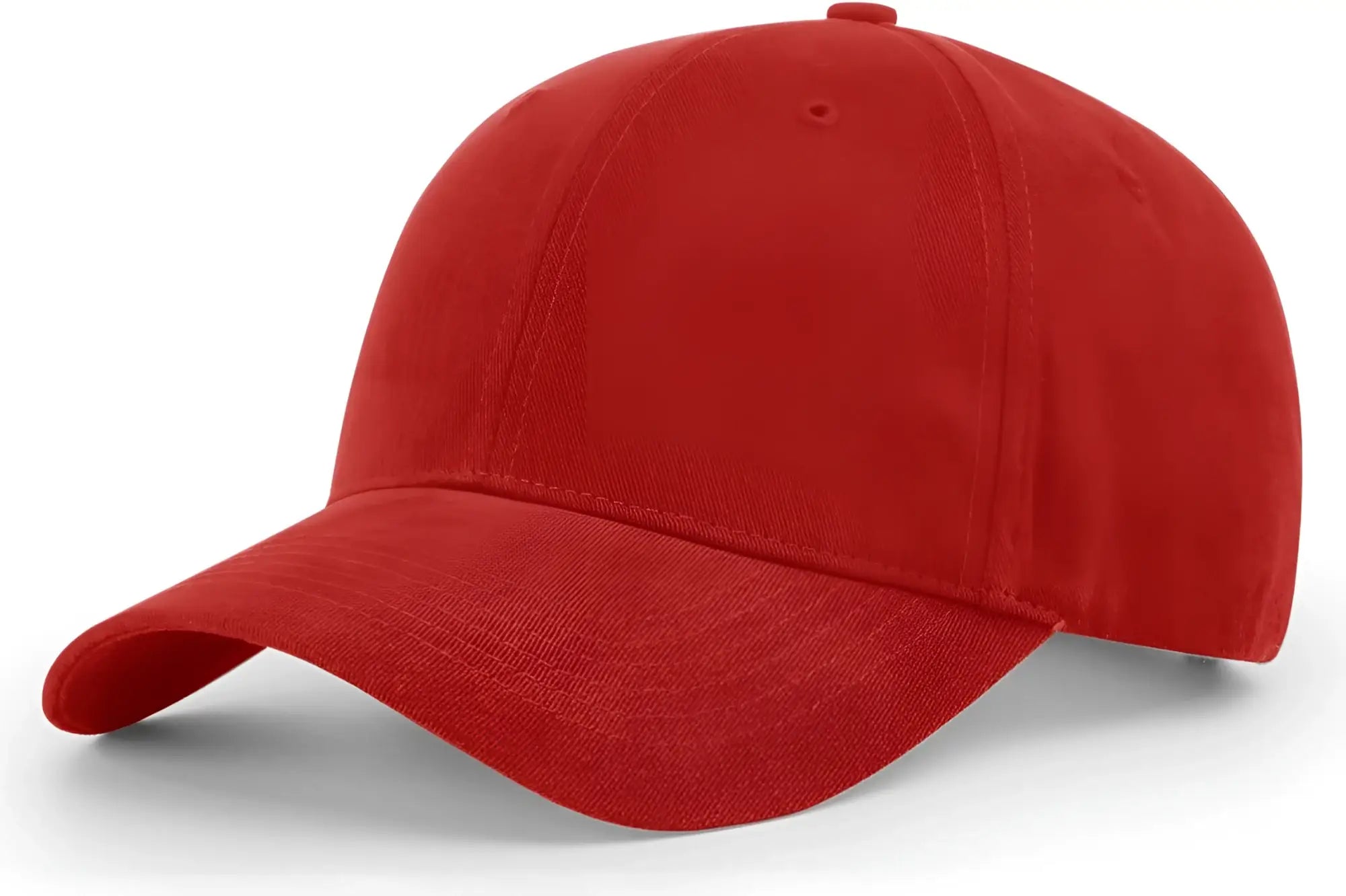 Richardson R75S Casual Twill Cap - Red - Red / OSFM