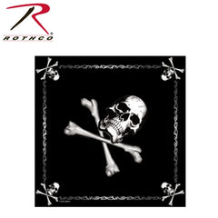 Rothco Skull Jolly Roger Bandana Black / One Size