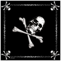 Rothco Skull Jolly Roger Bandana Black / One Size