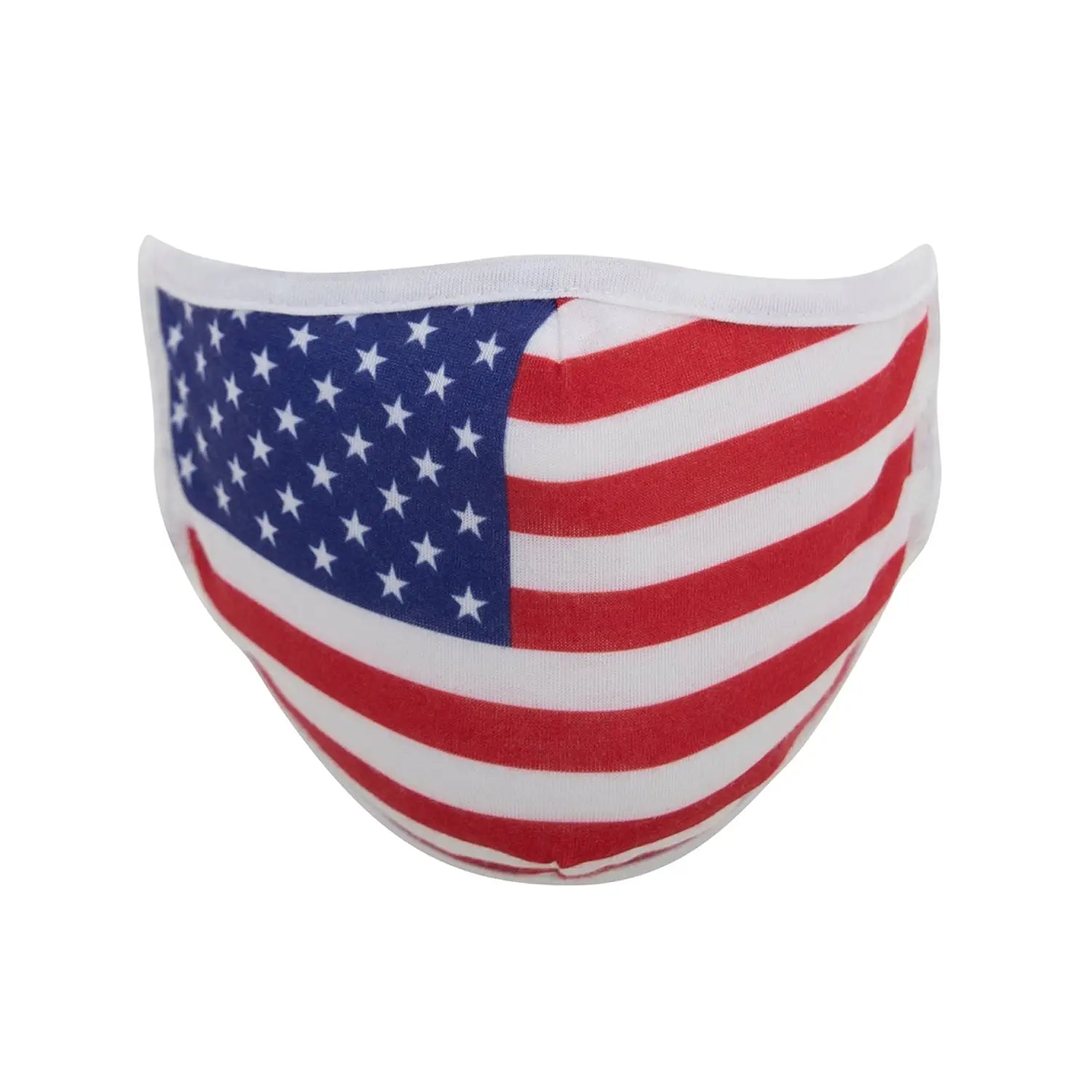 Rothco US Flag Reusable 3 Layer Facemask - Red / White / Blue / S / M