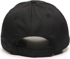 OC Sports RPET100 Adjustable Low Profile Cap - Black | HIT a Double