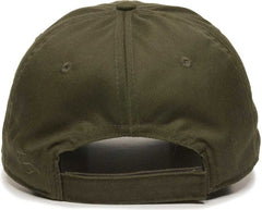 OC Sports RPET100 Adjustable Low Profile Cap - Olive | HIT a Double