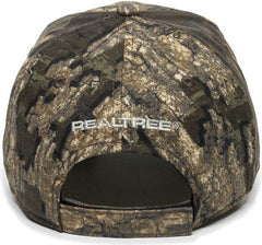 OC Sports RT23A Mid Crown Structered Cap - Realtree Timber | HIT a Double