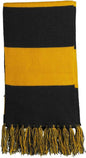 Sport-Tek STA02 Spectator Scarf - Black Gold - Black Gold / One Size Fits Most