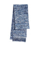Sport-Tek STA04 Marled Scarf - True Royal Black White - Royal Black / One Size Fits Most