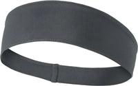 Sport-Tek STA35 PosiCharge Competitor Headband - Iron Gray - Dark Gray / One Size Fits Most