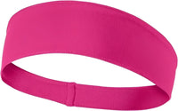 Sport-Tek STA35 PosiCharge Competitor Headband - Pink Raspberry - Hot Pink / One Size Fits Most
