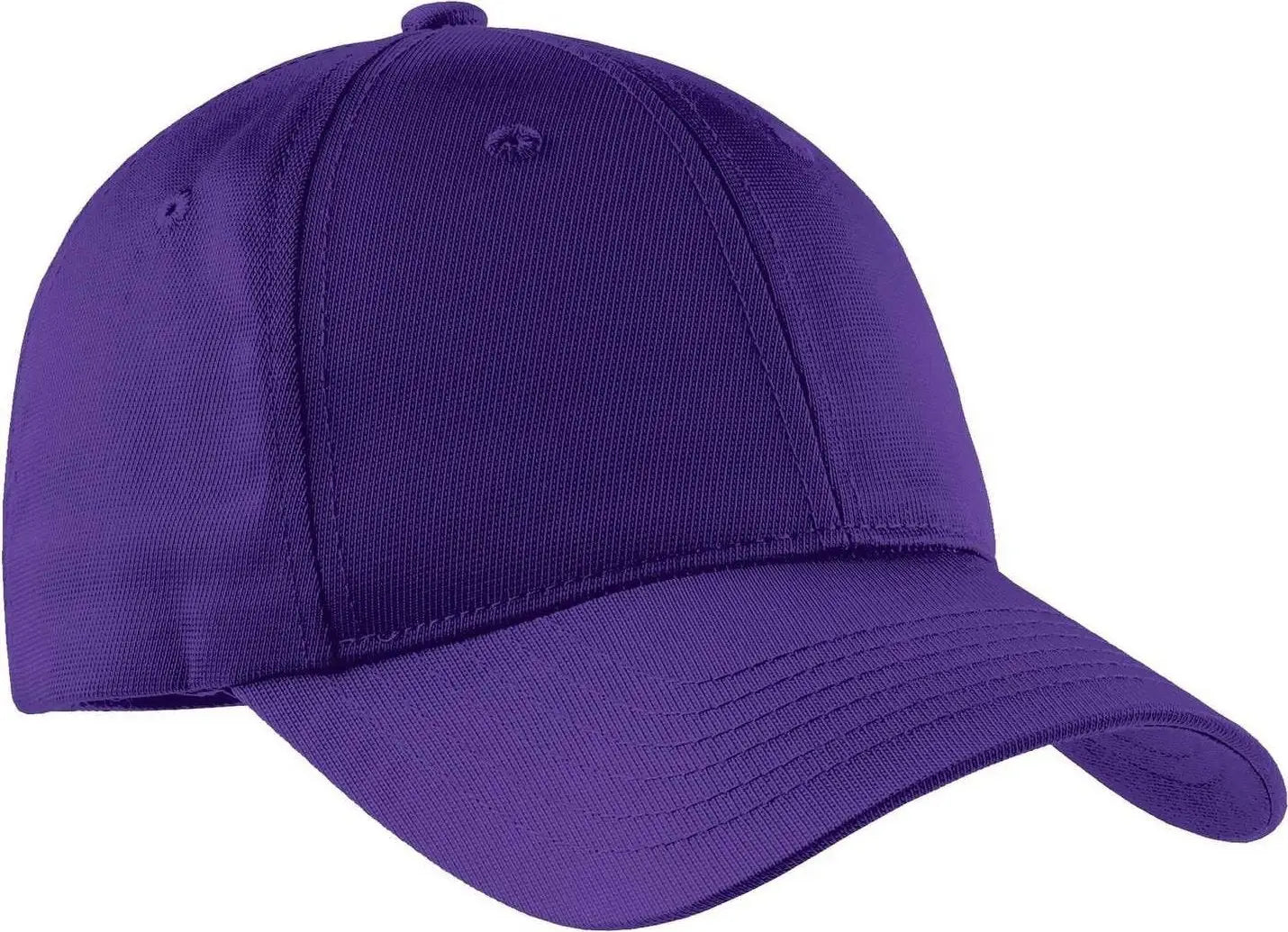 Sport-Tek STC10 Dry Zone Nylon Cap - Purple - Purple / One Size Fits Most