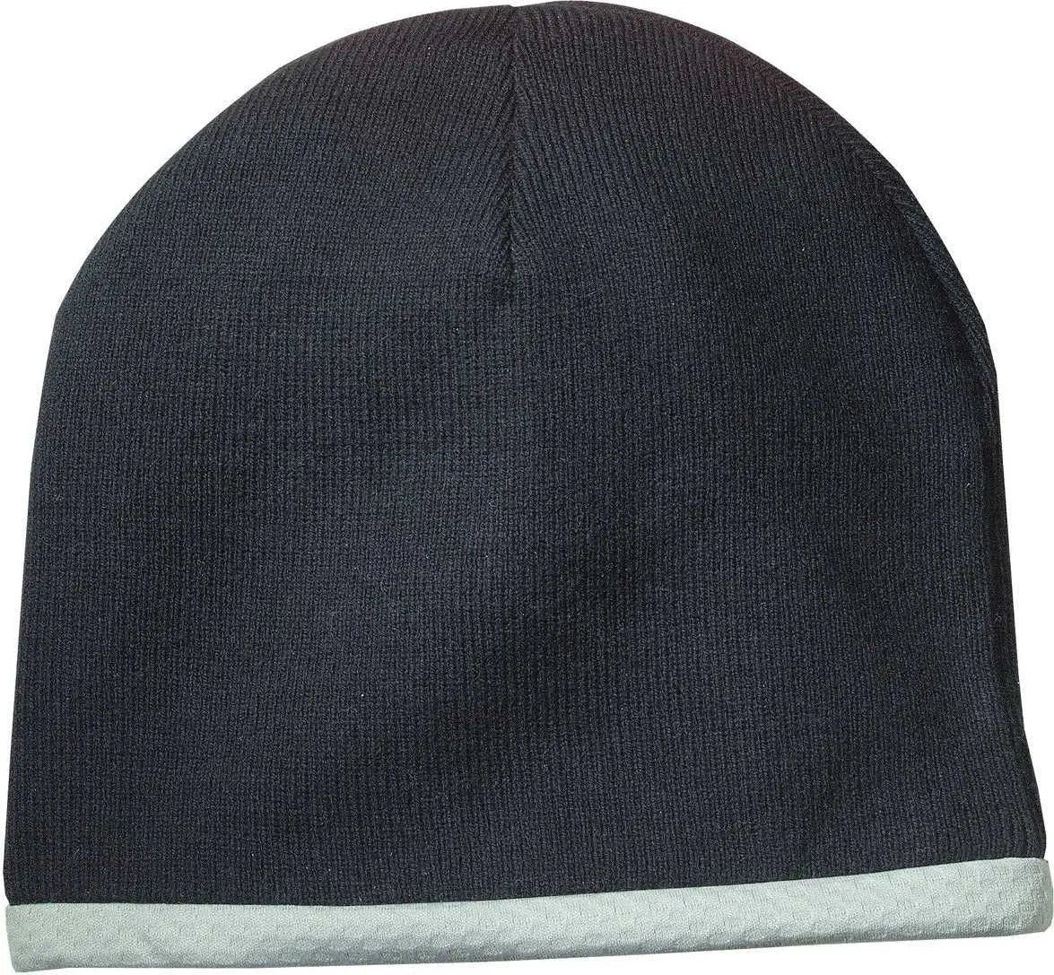 Sport-Tek STC15 Performance Knit Cap - Black - Black / One Size Fits Most