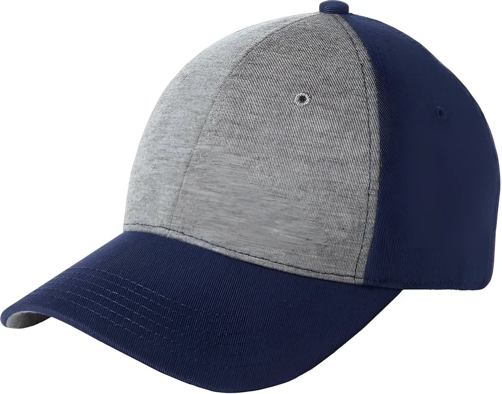 Sport-Tek STC18 Jersey Front Cap - Vintage Heather True Navy - Navy / 6 3/4’’ - 7 1/4’’