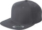 Sport-Tek STC19 Yupoong Flat Bill Snapback Cap - Graphite - Dark Gray / OSFM