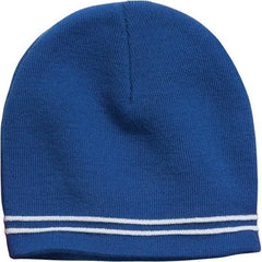 Sport-Tek STC20 Spectator Beanie - True Royal White - Royal White / One Size Fits Most