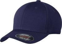 Sport Tek STC22 Flexfit Cool & Dry Poly Block Mesh Cap True Navy Navy / 6 3/4’’ 7 1/4’’
