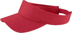 Sport-Tek STC27 PosiCharge RacerMesh Visor - True Red - Red / One Size Fits Most
