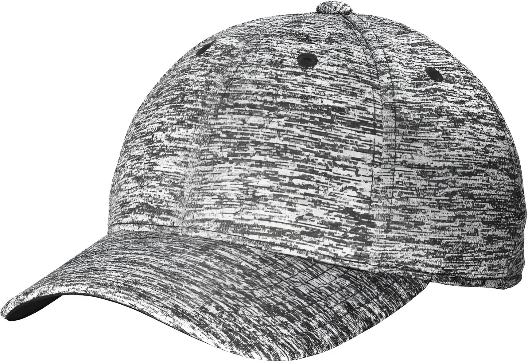 Sport-Tek STC34 PosiCharge Electric Heather Cap - Black Electric - Black / 6 3/4’’ - 7 1/4’’