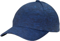 Sport-Tek STC34 PosiCharge Electric Heather Cap - Dark Royal-Black Electric - Royal Black / 7 1/8’’ - 7 5/8’’