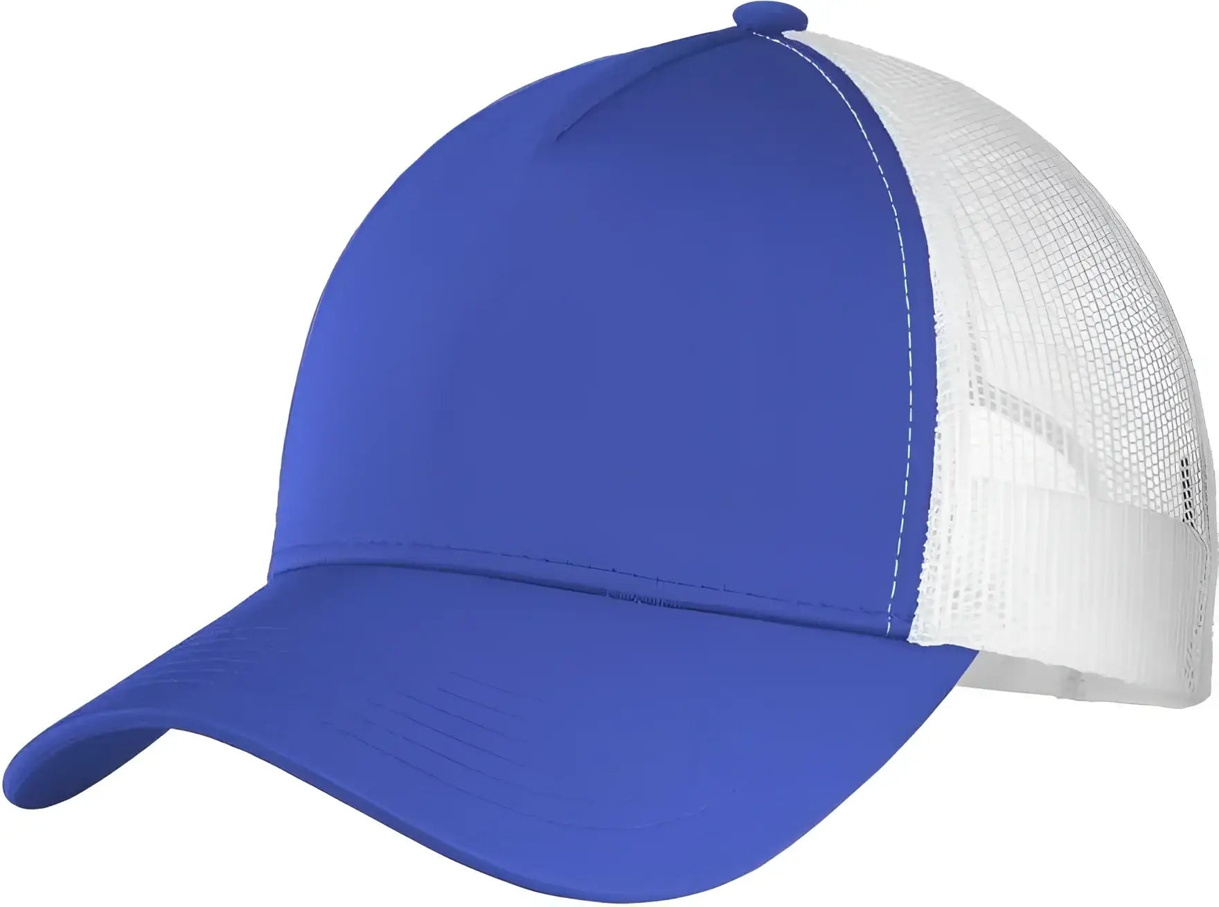 Sport-Tek STC36 PosiCharge Competitor Mesh Back Cap - True Royal White - Royal White / 7 1/8’’ - 7 5/8’’