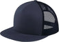 Sport Tek STC38 Yupoong 5 Panel Classic Trucker Mesh Back Cap True Navy True Navy Navy / One Size Fits Most