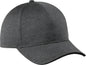 Sport-Tek STC44 Contender Snapback Cap - Graphite Heather/ Black - Dark Gray Black / OSFA
