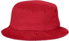 Sportsman 2050 Bucket Hat - Red - Red / One Size Fits Most