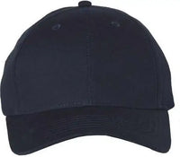 Sportsman 2260 Adult Cotton Twill Cap - Navy - Navy / 6 5/8’’ - 7 3/8’’
