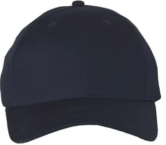 Sportsman 2260 Adult Cotton Twill Cap - Navy - Navy / 6 5/8’’ - 7 3/8’’