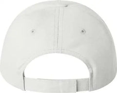 Sportsman 2260 Adult Cotton Twill Cap - White - White / 6 5/8’’ - 7 3/8’’