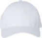 Sportsman 2260 Adult Cotton Twill Cap - White - White / 6 5/8’’ - 7 3/8’’