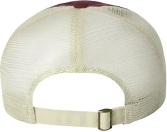 Sportsman 3100 Contrast-Stitch Mesh-Back Cap - Maroon Stone - Maroon / 6 5/8’’ - 7 3/8’’