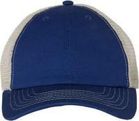 Sportsman 3100 Contrast-Stitch Mesh-Back Cap - Royal Stone - Royal Gray / 6 5/8’’ - 7 3/8’’