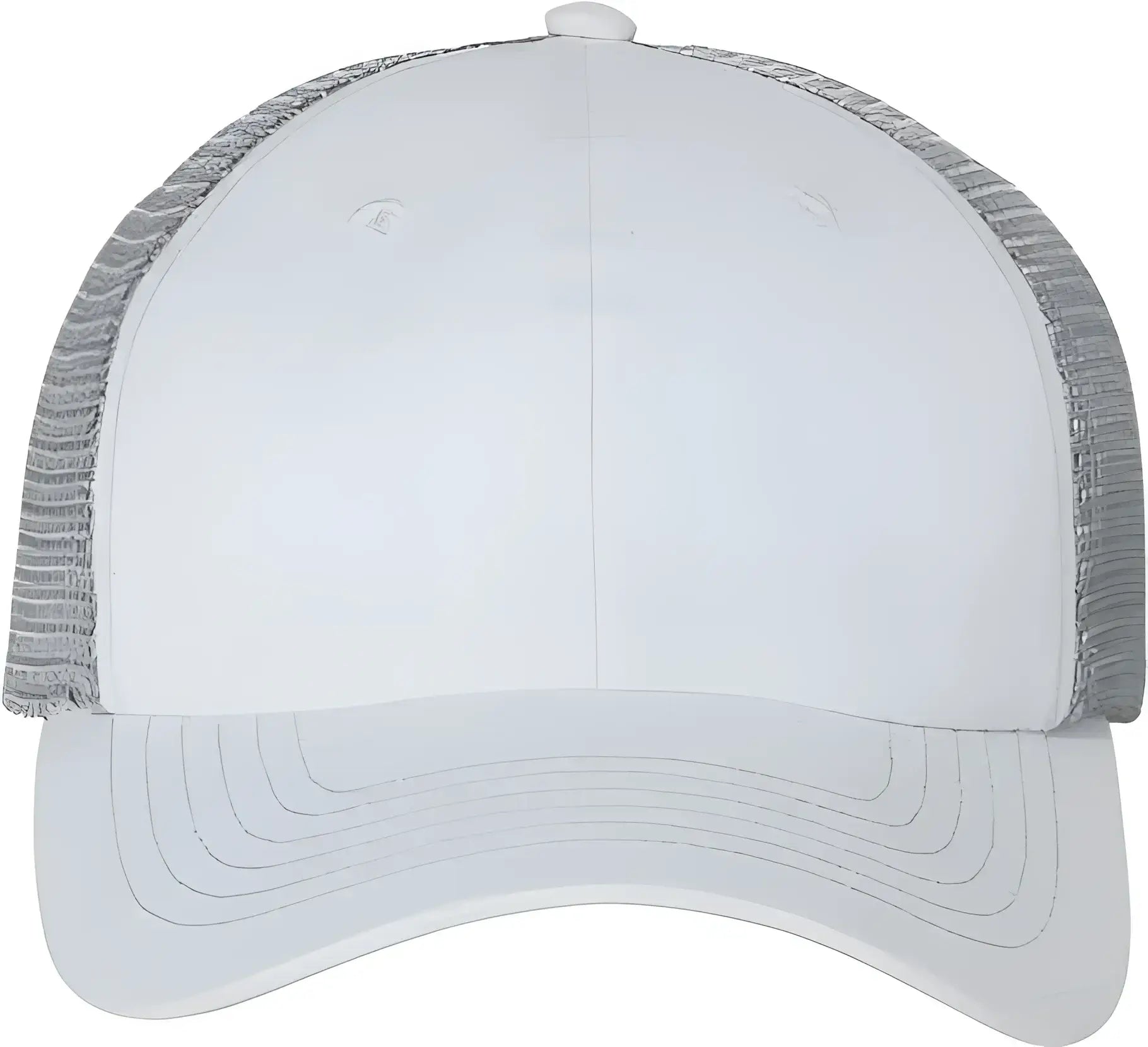 Sportsman 3100 Contrast-Stitch Mesh-Back Cap - White Grey - White Gray / 6 5/8’’ - 7 3/8’’