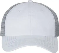 Sportsman 3100 Contrast-Stitch Mesh-Back Cap - White Grey - White Gray / 6 5/8’’ - 7 3/8’’