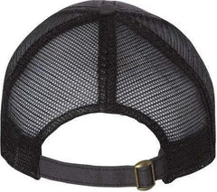 Sportsman 3150 Bounty Dirty Washed Mesh Back Cap Charcoal Black Dark Gray Black / 6 5/8’’ 7 3/8’’