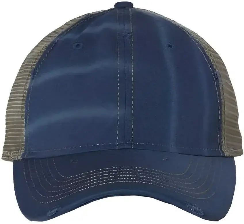 Sportsman 3150 Bounty Dirty Washed Mesh Back Cap Ocean Sage Navy / 6 5/8’’ 7 3/8’’