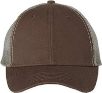 Sportsman AH80 Bio-Washed Trucker Cap - Brown Khaki - Brown Khaki / 6 5/8’’ - 7 3/8’’