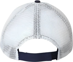Sportsman AH80 Bio-Washed Trucker Cap - Navy White - Navy White / 6 5/8’’ - 7 3/8’’