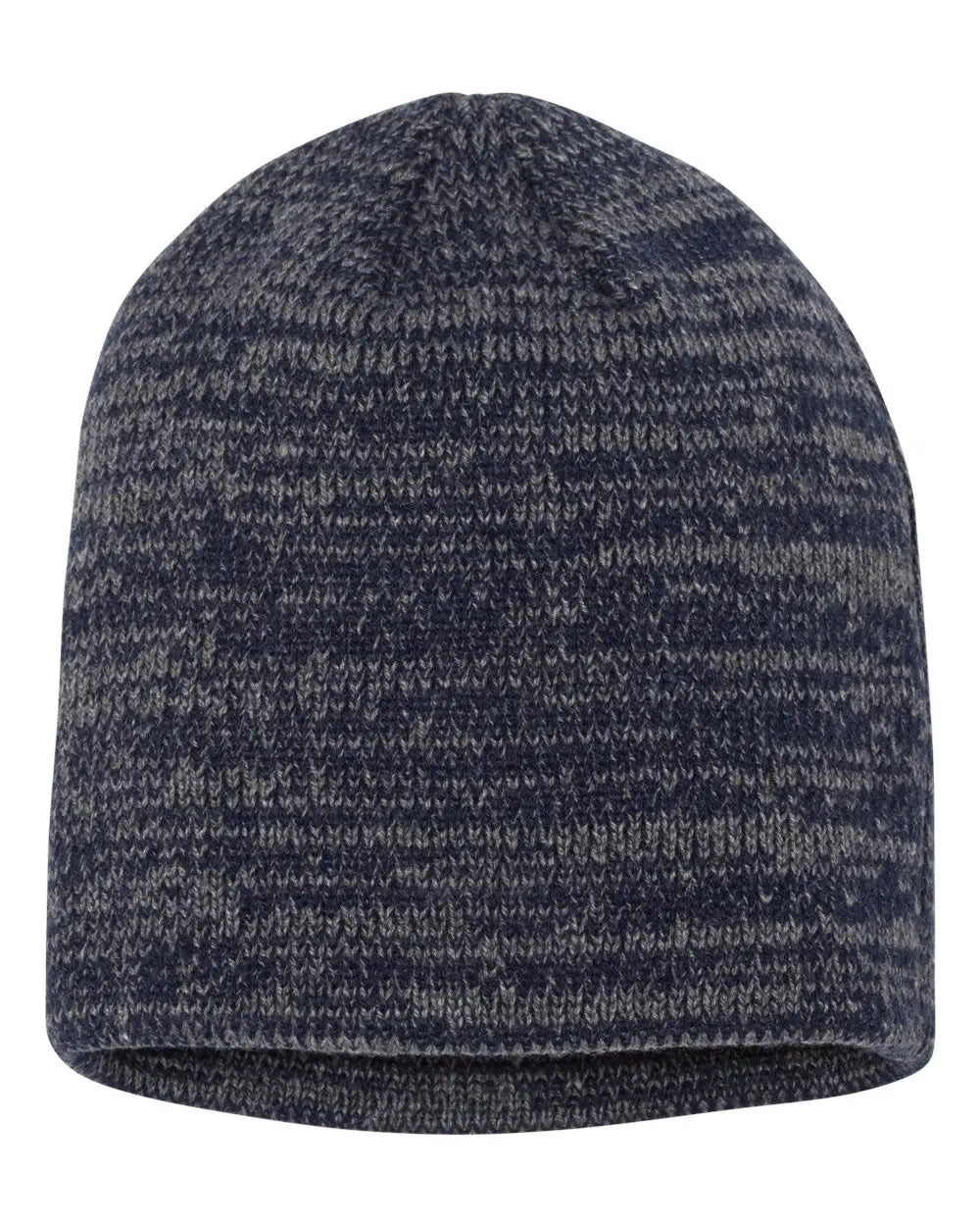 Sportsman SP03 8’’ Marled Beanie - Navy Dark Grey - Navy Dark Gray / One Size Fits Most