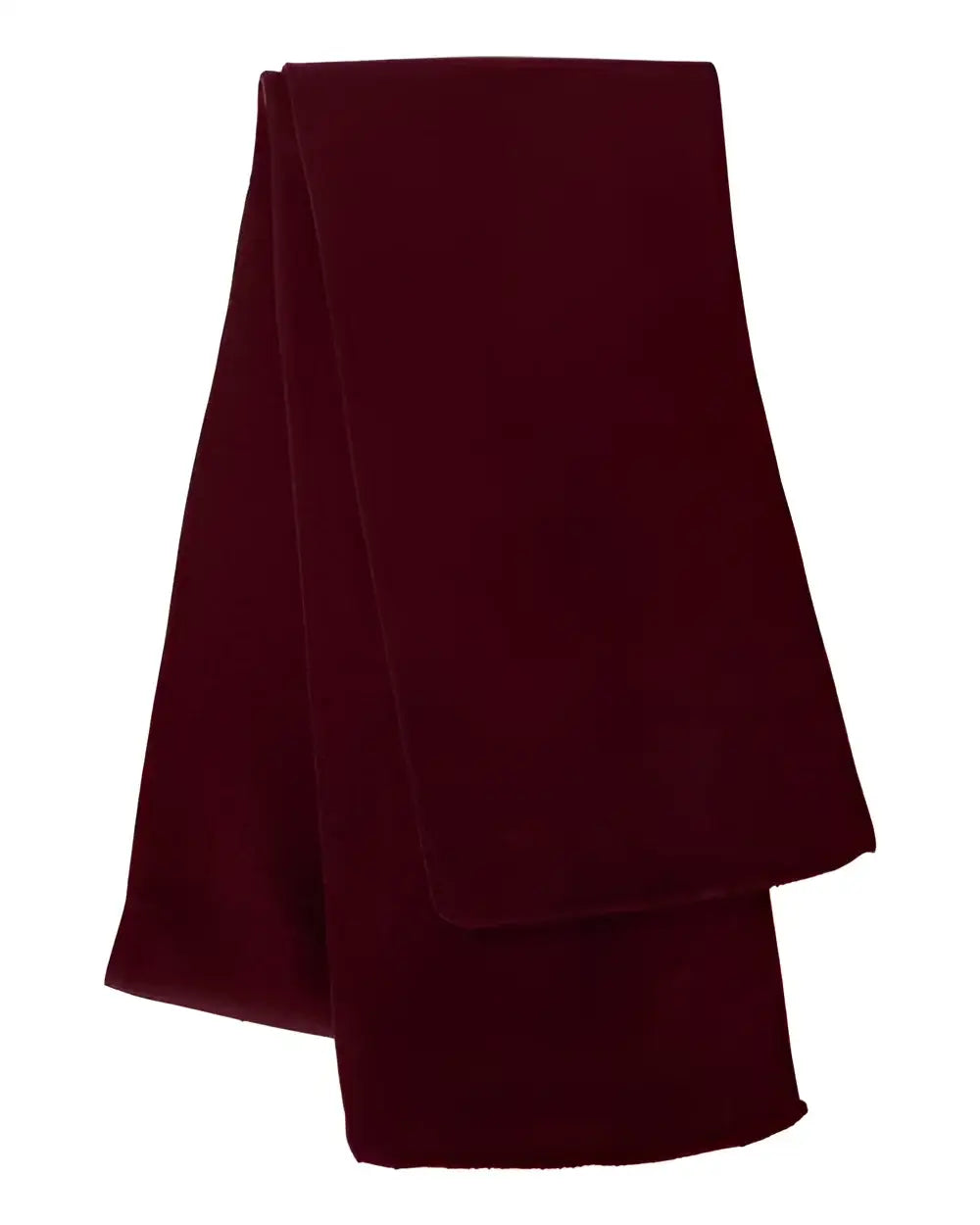 Sportsman SP04 Knit Scarf - Maroon - Maroon / One Size Fits Most