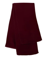 Sportsman SP04 Knit Scarf - Maroon - Maroon / One Size Fits Most