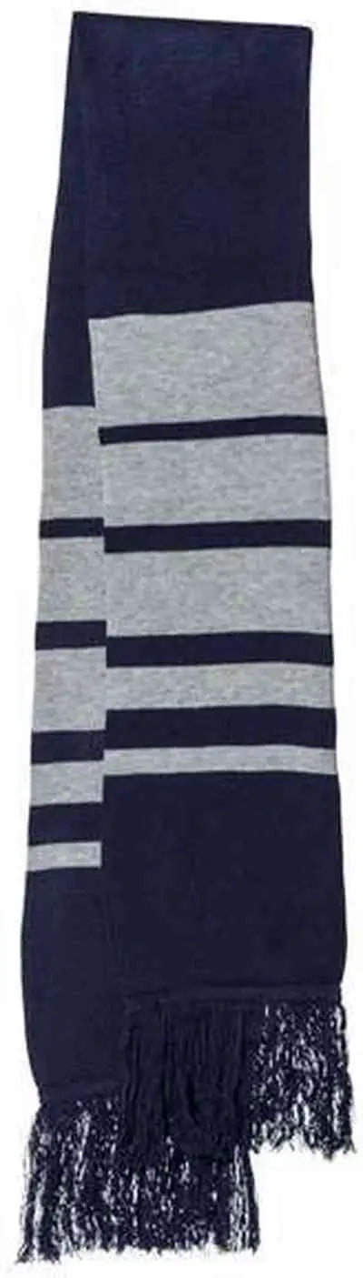 Sportsman SP07 Soccer Scarf Navy Heather Grey Navy Gray / One Size Fits Most