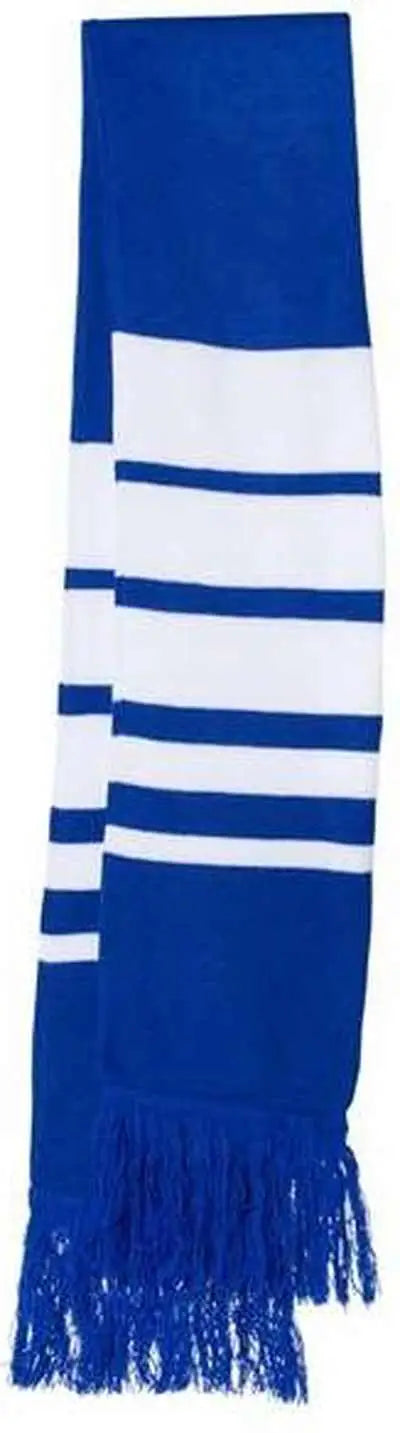 Sportsman SP07 Soccer Scarf - Royal White - Royal White / One Size Fits Most