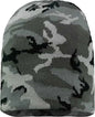 Sportsman SP08 8’’ Beanie - Gray Camo - Gray / One Size Fits Most