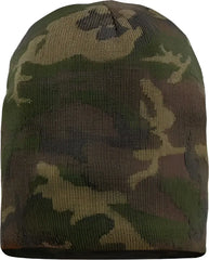 Sportsman SP08 8’’ Beanie Green Camo Green / One Size Fits Most