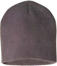 Sportsman SP08 8’’ Knit Beanie - Heather Brown - Brown / One Size Fits Most