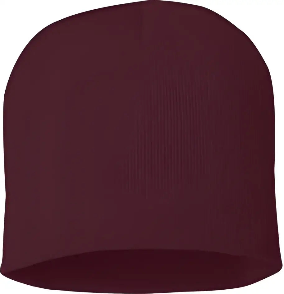 Sportsman SP08 8’’ Knit Beanie Maroon Maroon / One Size Fits Most