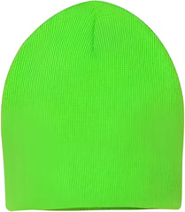 Sportsman SP08 8’’ Knit Beanie Neon Green Green / One Size Fits Most