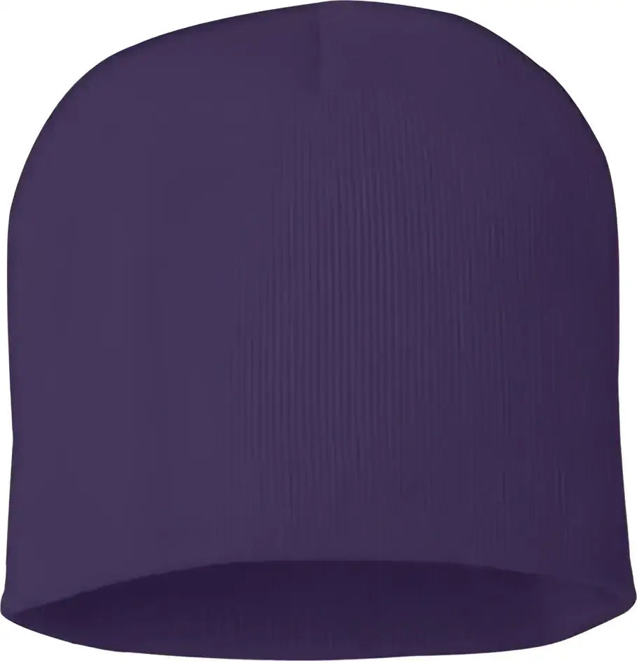 Sportsman SP08 8’’ Knit Beanie Purple Purple / One Size Fits Most